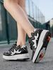 Double-Wheel Roller Shoes for Girls – Student Invisible Skates with Wheels, Children's Style