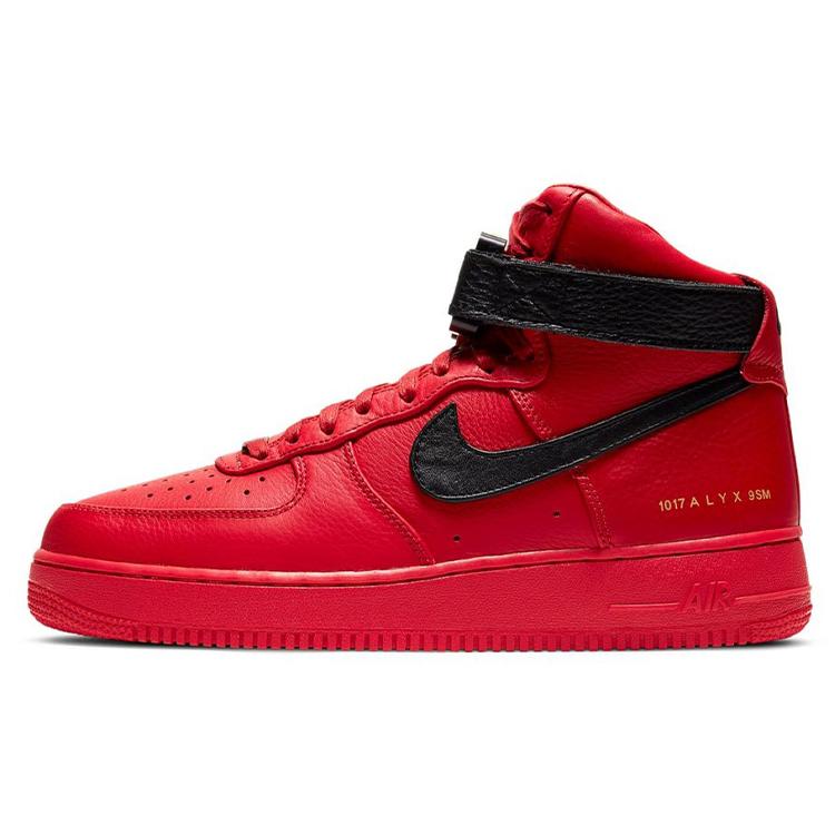 

new Nike Air Force 1 High 1017 Alyx 9SM Red Black 37.5