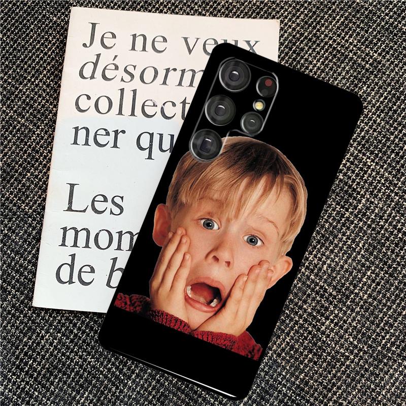 

Home Alone Case For Samsung Galaxy S24 S25 Ultra S20 S21 S22 S23 Ultra S9 S10 Plus S25 FE Back Cover Galaxy S24Ultra