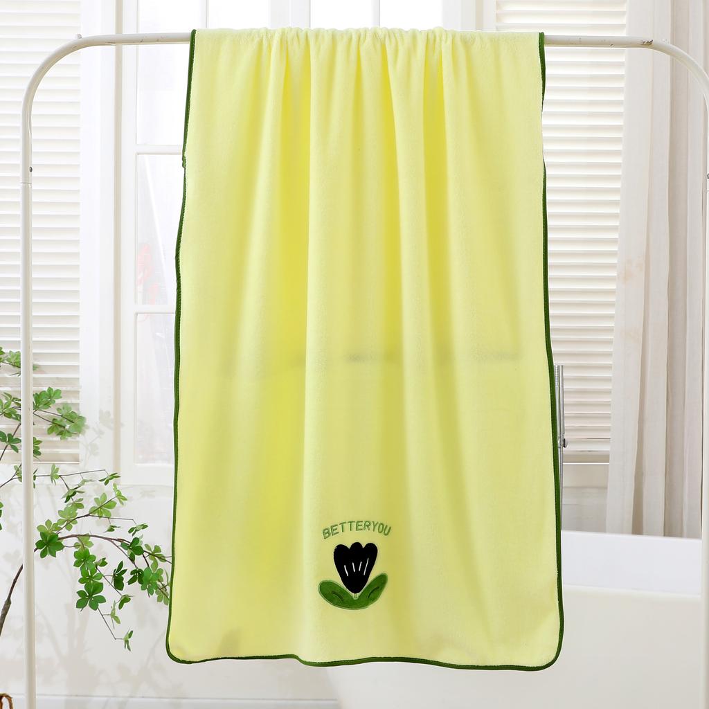 Korallvlies Damen Tragbares Badetuch Niedliches Wasserabsorbierendes Weiches Wickeltuch Heimrock