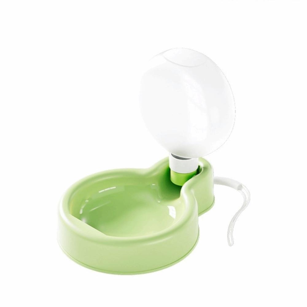 

Leak Proof Cat Dog Water Bottle Plastic Food Water Container Outdoor Travel Green S