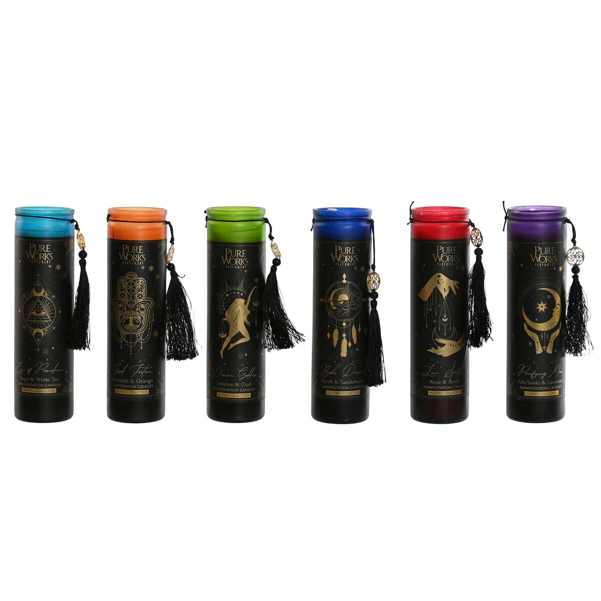 

Scented Candle Home ESPRIT Indien (6 Units)