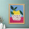 Diamond Art Kit for Beginners Lemon Full Drill 5D Rhinestone Painting Relaxing Hobby Craft Home Decoration Wall Decor Modern