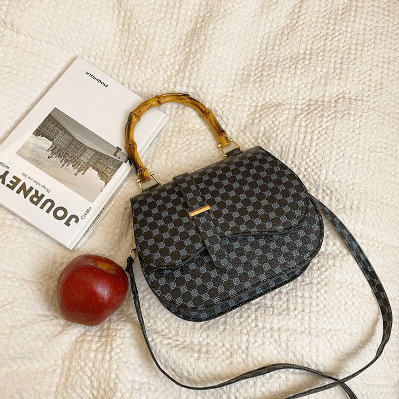 Trendy Street Style Women s Pu Leather Saddle Bag With Simple Chic Design