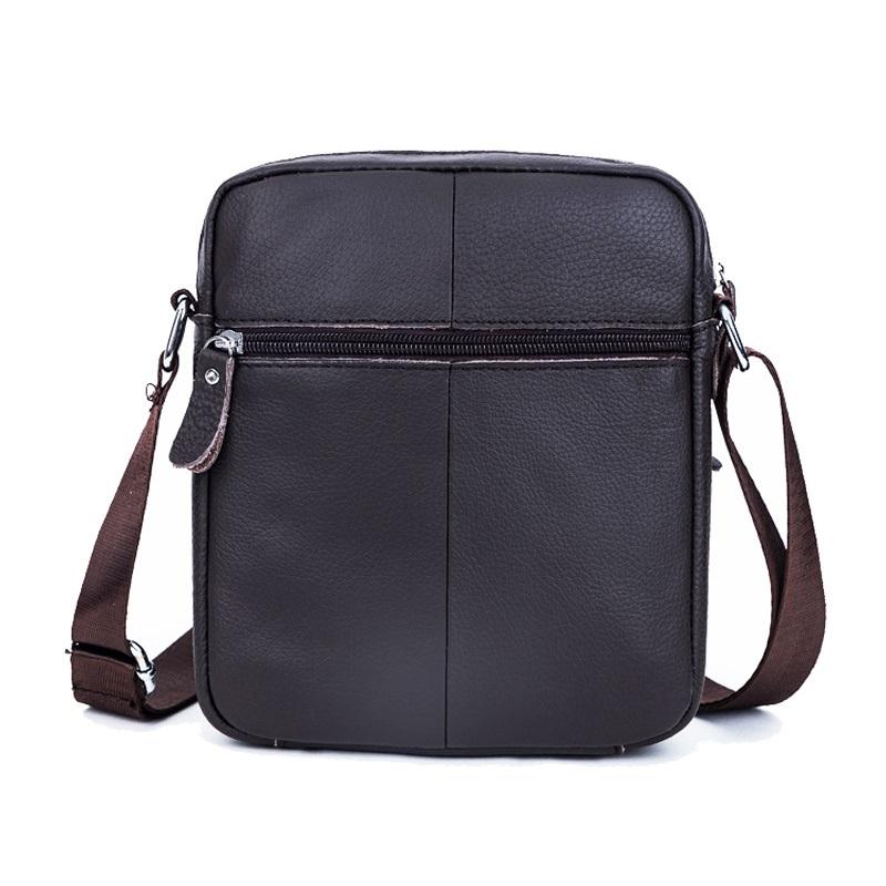 Buy Men Fashion Genuine Leather Travel Bags Vintage Design Shoulder Bag Brand Design Business