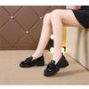 Fashionable Versatile Woman's Single Shoes New Summer Elegant Minimalist Women Thick Soled Shoes Casual Shallow Mouth Footwear
