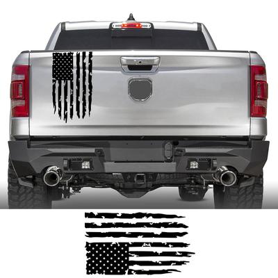 Araba Sticker ABD Bayrağı Dekor Çıkartması Dodge RAM Toyota Hilux Tacoma Jeep Gladyatör Isuzu Dmax Ford F150 Otomatik Ayarlama