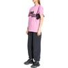 Balenciaga T-Shirt Damen Rosa Lockerer Schnitt 612965TNVN41401