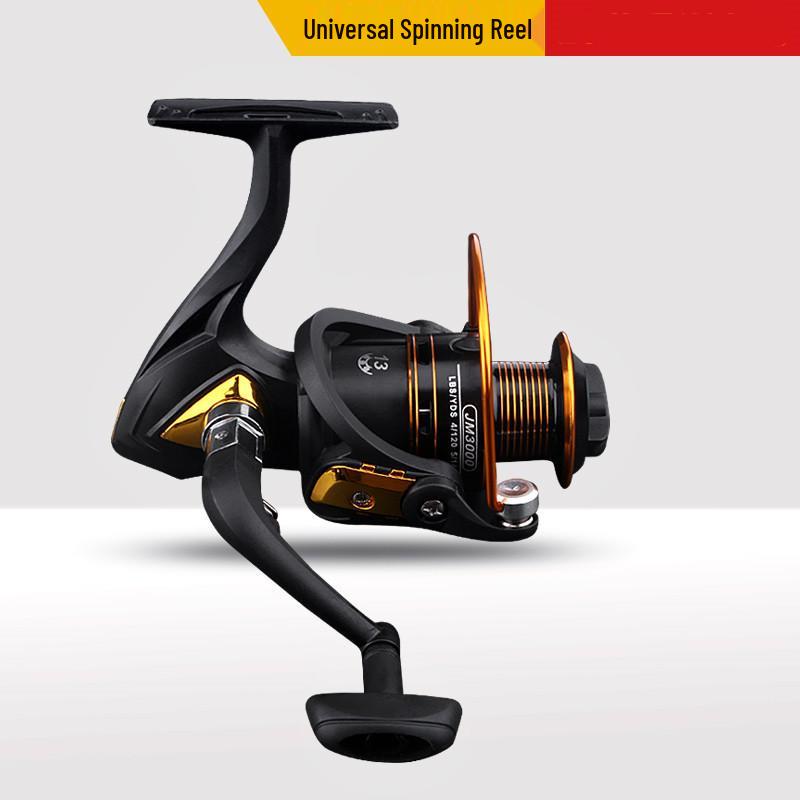 13-Bearing Metal Head Long Cast Spinning Reel for Sea and Rock Fishing