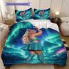 German top singer Ayliva bedding, duvet cover, pillowcase, home decoration, birthday gift (1 * duvet cover+2 * pillowcase, coreless)