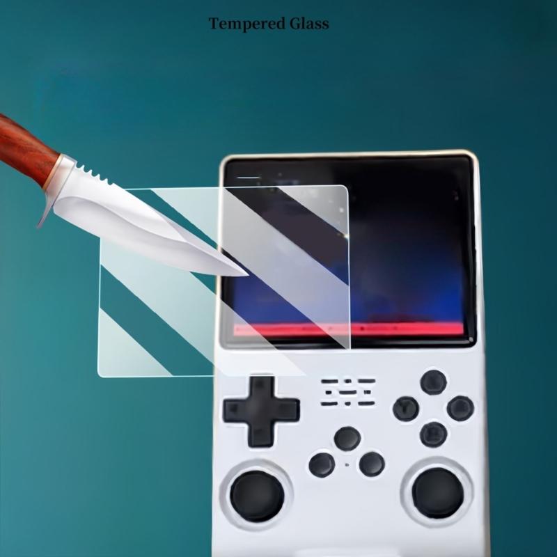 Gamepad Screen Protector Gaming Console Tempered Glass Film for R40S Screen Film Shatterproof Film Easy Installation