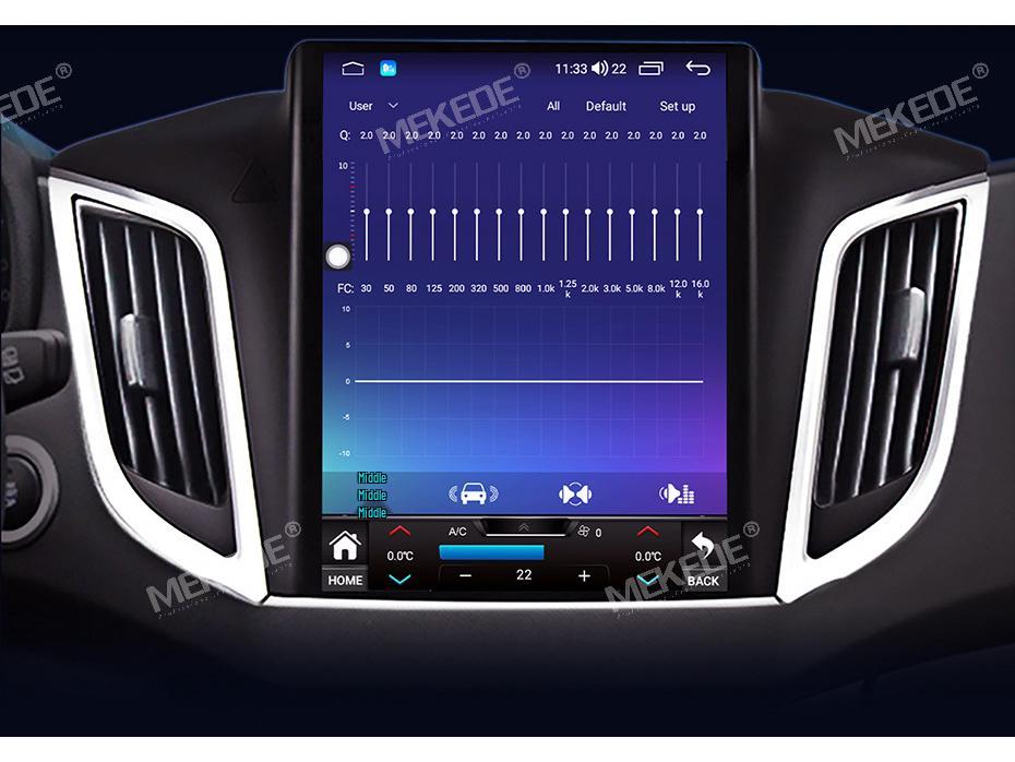 Mitsubishi Outlander Vertical Screen Android Navigation System