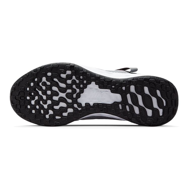 Nike Kids Revolution 6 FlyEase Smoke Grey Siren Red DD1113-006