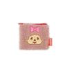 Monchhichi Round Small Hanging Bag With Zipper Cute Wallet Storage Mini Monchhichi Backpack Charm Cute Plush Monchichi Gifts