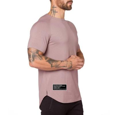 Tun Sie die Arbeit, Sommermode, lässig, heiß, O-Ausschnitt, Raglanärmel, bedruckt, O-Ausschnitt, Herren-Bodybuilding, Fitness, Fitnessstudio, Sport, Workout