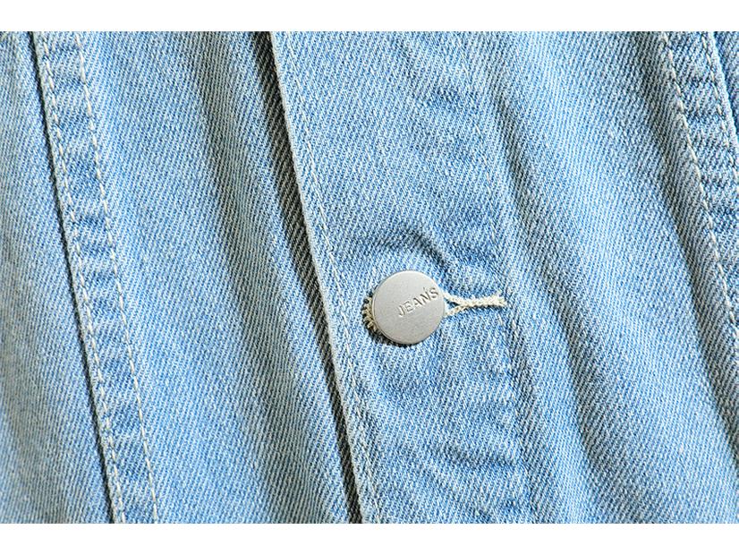 Hooded Denim Jacket: 2023 Korean Style, Color Block, Plus Size, Unisex, Loose Casual Outerwear.