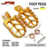 CNC Aluminum Footpegs for RMZ2550/RMZ450/RMX450Z Off-Road Motorcycles