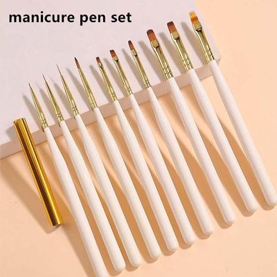 Nail Art Pen Used Color Painting Pen Pull Line Pen Light Therapy Pen Lace Smudge Daisy Brush