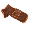 Fast Drying Dog Bathrobe Towel Super Absorbent Dog Towel Wrap Super Absorbent Robe  After Bath