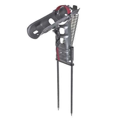 Staffa automatica per canna da pesca con doppia molla ad angolo, porta canna da pesca standard 453 g