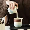 Ceramic Kung Fu tea set, home living room office tea making tea, teapot cover bowl tea cup, complete tea set gift box