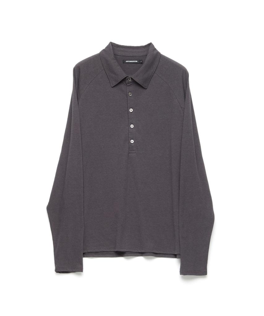 Haechinglum Polo Tee Purple Charcoal