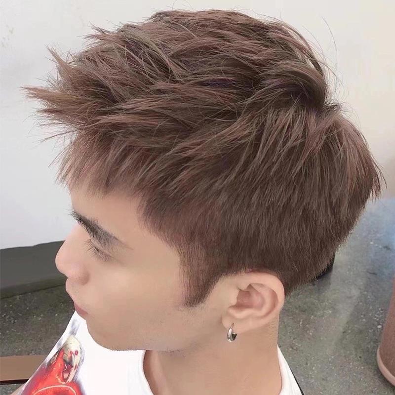 2026 Hair Dye Cream: Gray-Brown Linen, Black Tea Color, with Hair Care Benefits