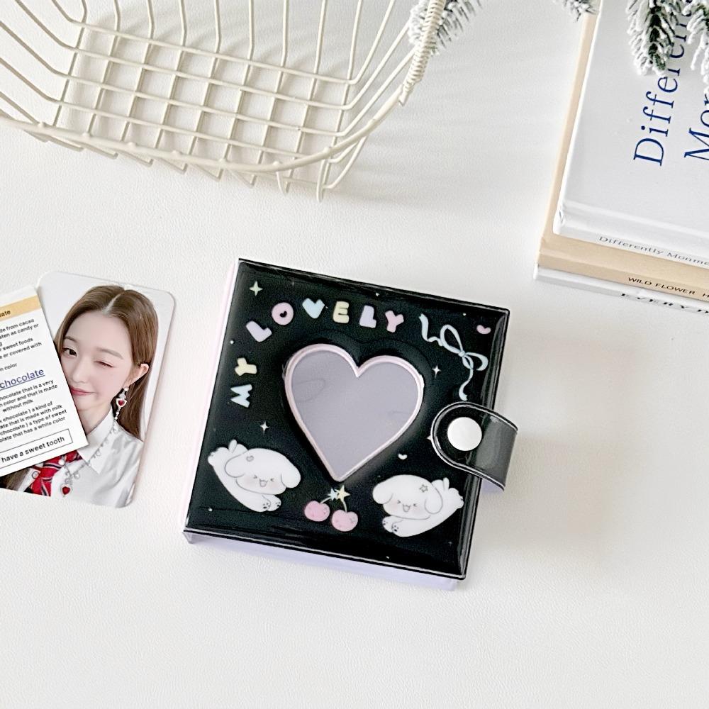 Love Bow Card Album Pudding Puppy Idol Card Collect Book High Quality Photocard Binder