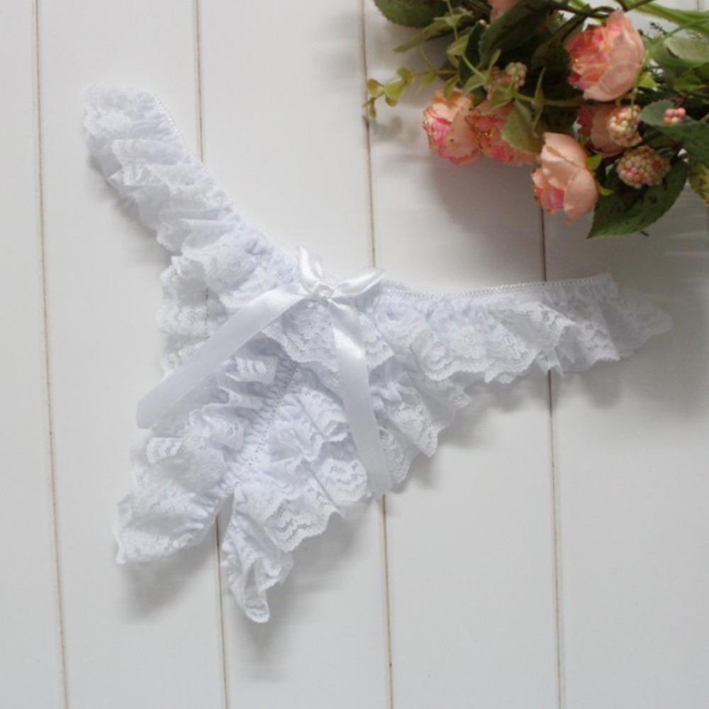 Lace Women's Sexy Panties Open Crotch T Pants Real Shot, Seductive Transparent Sexy Women's Underwear 2007