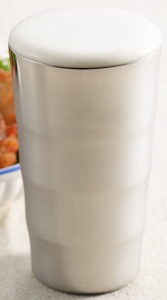 Yoshikawa Gogi Stainless Steel Gift Wrapping Available Japanese-Made Tumbler, 460ml,