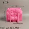 Silicone Crafting Mold for Unique Christmas Animal House Plaster Ornament Silicone Molds for DIY Craft Decorations