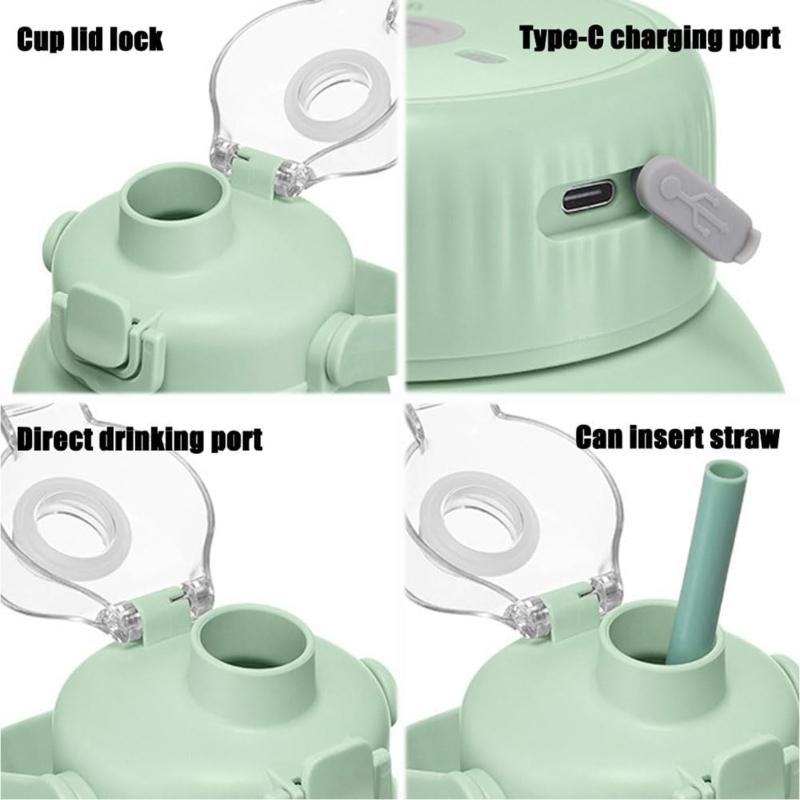 Portable Blender for Shakes and Juice Rechargeable Blender Fruit Juice Mixer for Travel/Picnic/Office/Gym/Sport