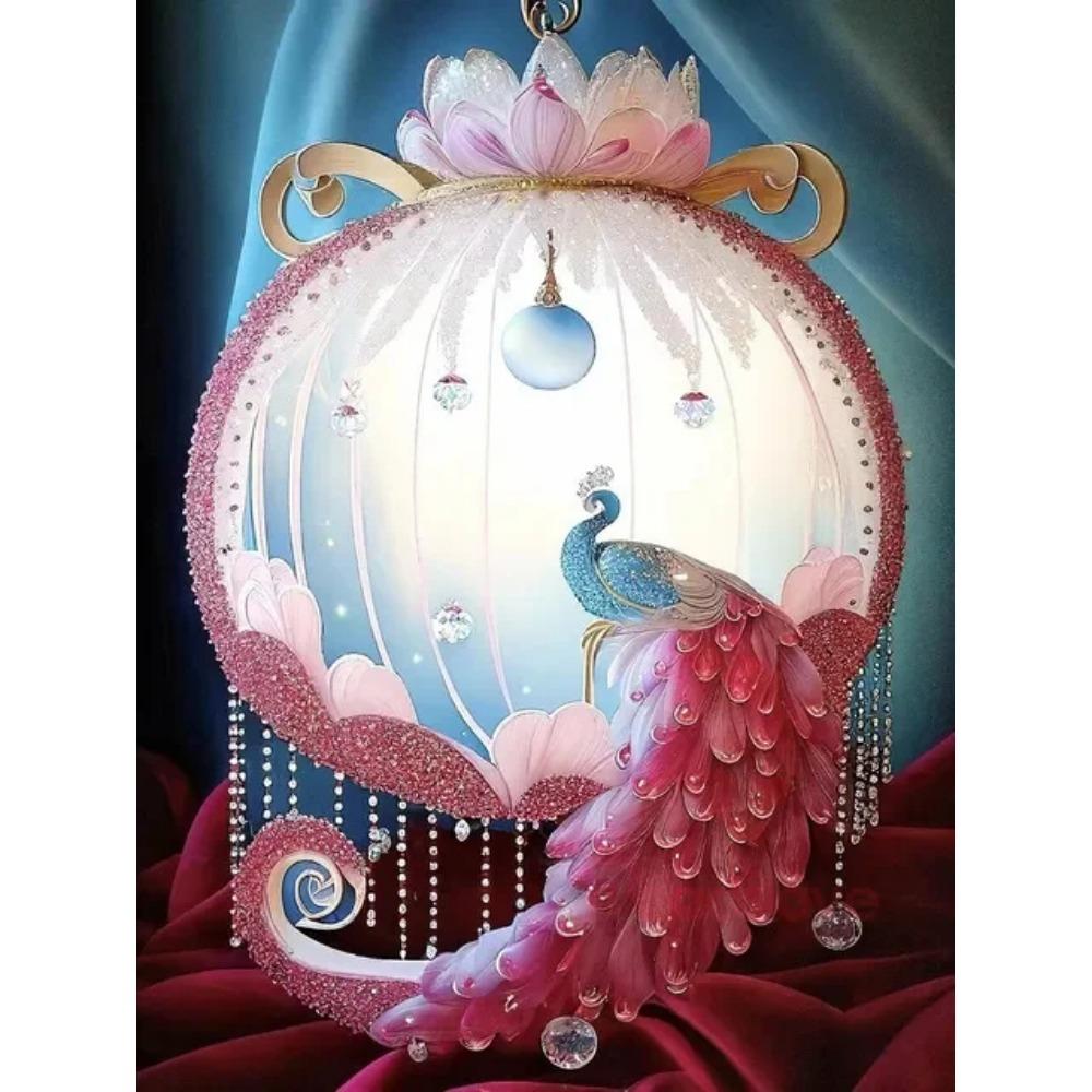 Diamond Painting Full Drill Beautiful Peacock Animal Round Diamond Painting Handmade Dragon Cat Diy Diamond Mosaic Painting Home Decoration