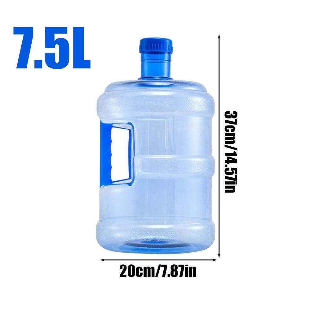 Multifunctional 7.5/5L Camping Water Storage Water Pitcher with Handle Sturdy Canteen Portable for Picnic Outdoor Hiking Camping