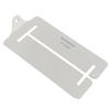 Professioneller Edelstahl-Nahttrenner mit ergonomischem Griff für komfortable Näharbeiten an Stoffen