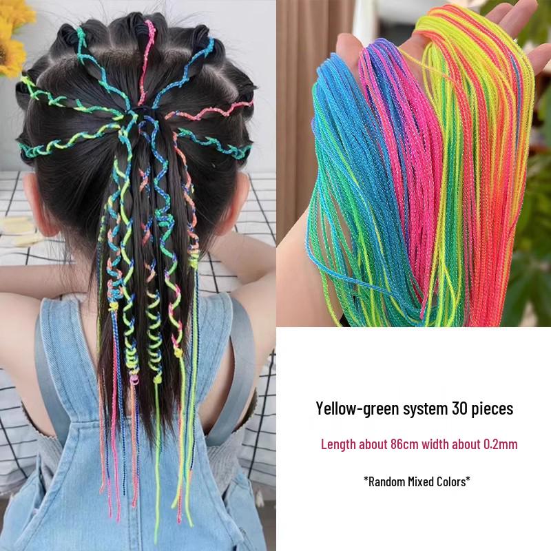 Bunte Haarbander für Kinderzöpfe – Haarschmuck für Mädchen