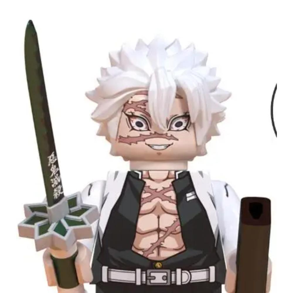 

Истребитель демонов Бесконечный замок Даки Гютаро Камадо Нэдзуко Доума Кибуцудзи Мудзан Мини-блоки Фигурка WM6218 WM6116