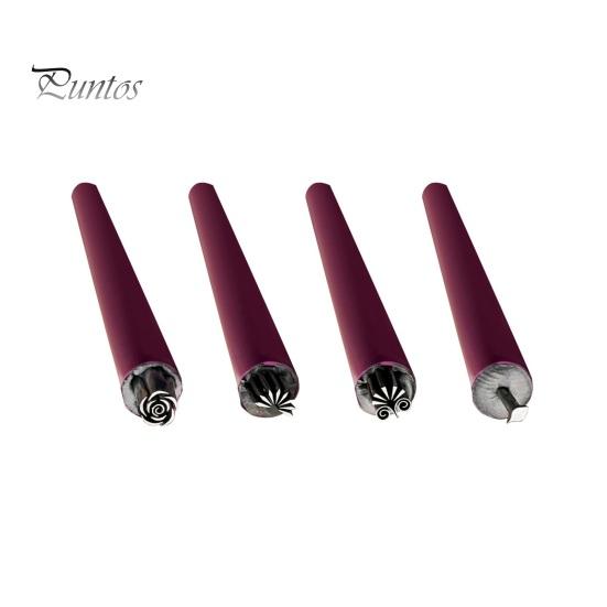 

Набор из 4 шт. ручек для дизайна ногтей, набор цветочных ручек для дизайна ногтей с различными узорами, инструмент для дизайна ногтей, женские инструменты для нанесения точек на ногти для маникюра 4pcs