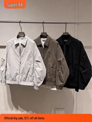 Herren Europäischer Stil Reversjacke 2025: Herbst/Winter Lässiges Mode-Oberteil