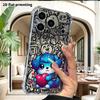 Phone Case: 2D Flat Suitable for iPhone 18 17 16 15 14 13 Pro, Transparent Four Corner Protective Case, Starry Sky Puppy, Christmas and Halloween Gift
