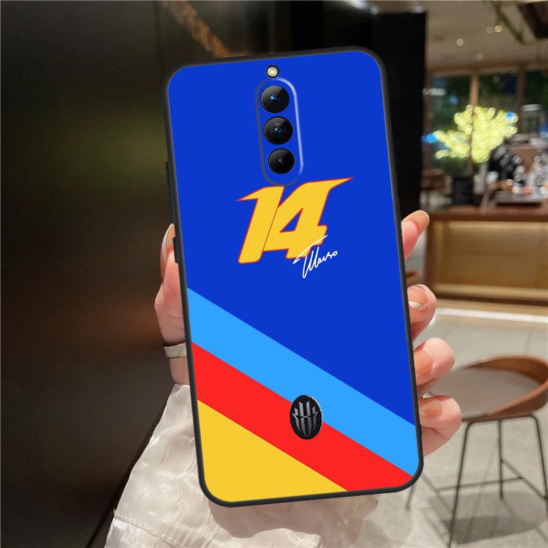 

Чехол для телефона F1 Racing Fernando Alonso 14 для ZTE Nubia Red Magic 9 Pro Plus 6 7 8 Pro 6S 7S 8S Pro Plus 5G 5S 6R Red Magic 7S