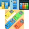 Classic Tetris Handheld Game Console With Large Screen For Retro Gaming Enthusiasts