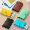 Rfid Credit Card Holder Wallet Carbon Fiber Pattern Aluminium Bank Cardholder Case Luxury Business Slim Smart Wallets Men Women