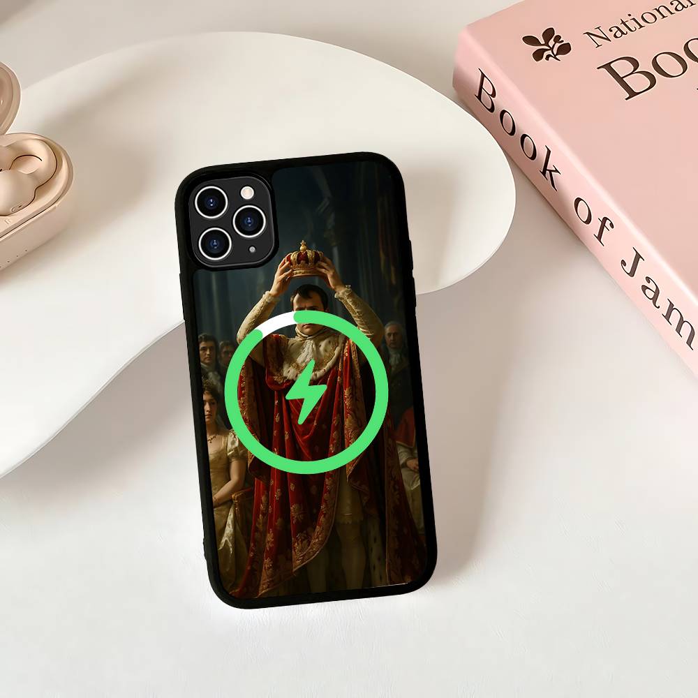 Napoleon Bonaparte For Magsafe Case For IPhone 17 16 Pro Max 15 14 Plus 13 12 11 Wireless Charging Phone Cover