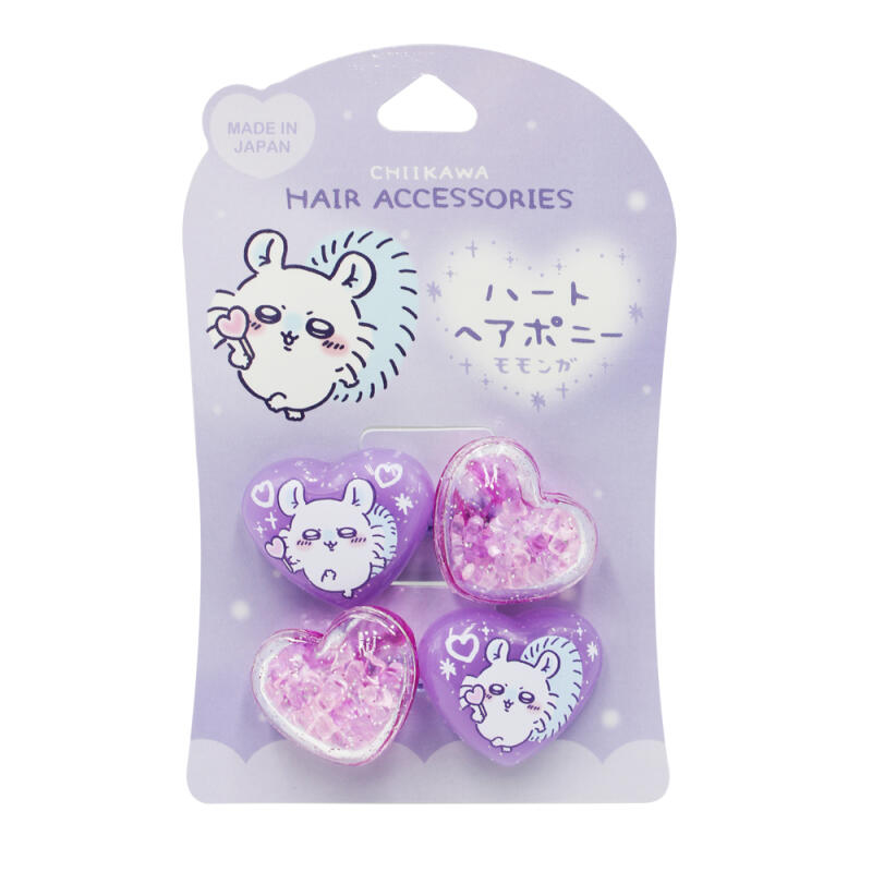 Momonga Heart Hair Band (2 pieces)