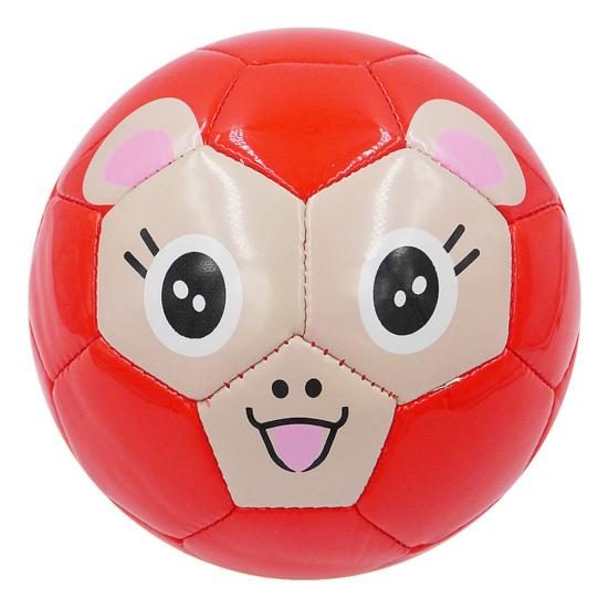 

Детский футбольный игрушечный мяч, креативный дизайн с животным принтом, пасхальный подарок на день рождения, утолщенная игрушка красный