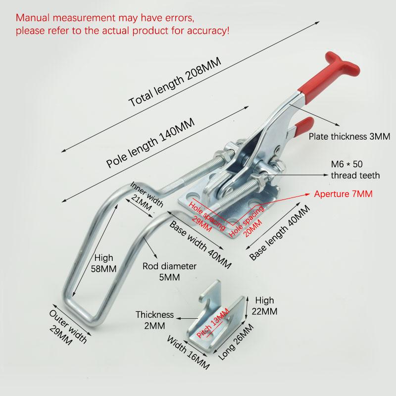 2/4Pcs Agricultural Drone Agras T20P/T30/T40/T50/T60/T70/T100 /Xag P100Pro Transport Fixing Clip Tripod Fixing Clip