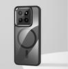 Luxury HD Transparent Shockproof Bumper Case For Xiaomi Mi 15 14 Pro Ultra For Magsafe Magnetic Wireless Charge Back Cover Shell