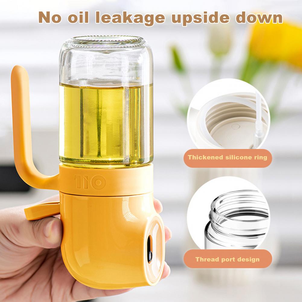 180ML/250ML Olive Oil Sprayer Food-grade Leak-proof Kitchen Glass Oil Spray Bottle Reusable Cooking Barbecue Spray Bottle