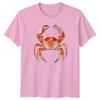 Watercolor Crab TShirt Ocean Life 2026 Birthday Gift For Him And Her